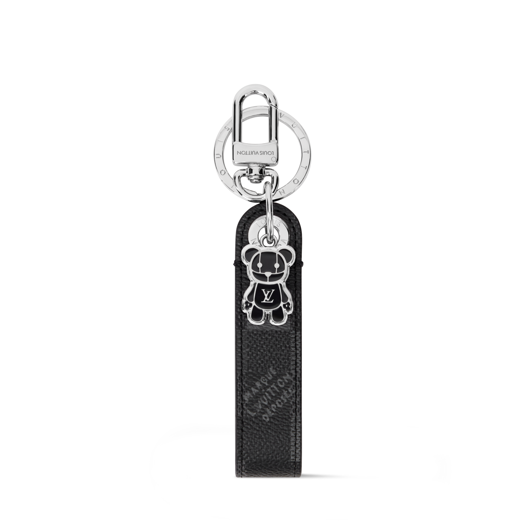 LV Louis Bear Dragonne Key Holder and Bag Charm S00 - Accessories